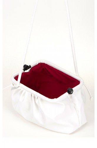 White Shoulder Bag 19-03