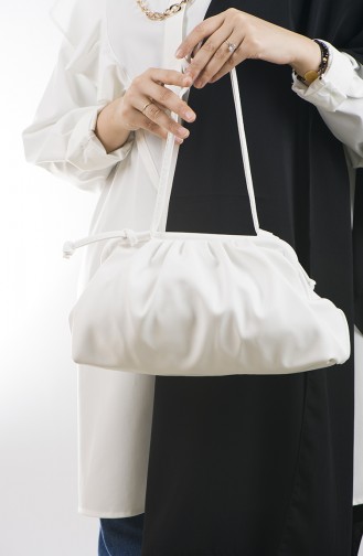 White Shoulder Bag 19-03