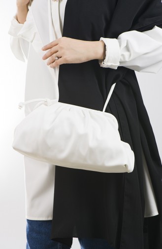 White Shoulder Bag 19-03