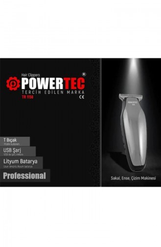 Powertec Saç Sakal Tıraş Makinesi TR-1158