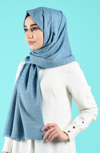 Châle Bleu menthe 901634-14