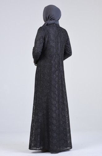 Habillé Hijab Antracite 1319-01