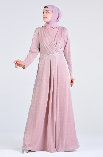 Puder Hijab-Abendkleider 1322-02