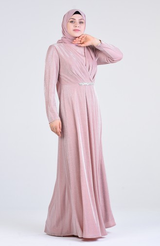 Puder Hijab-Abendkleider 1322-02