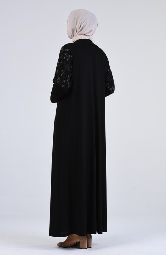Robe Hijab Noir 4896-01