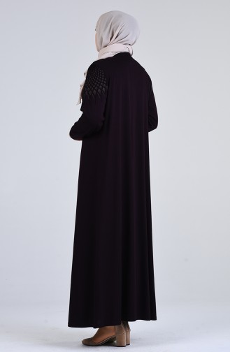 Robe Hijab Pourpre 4900-02