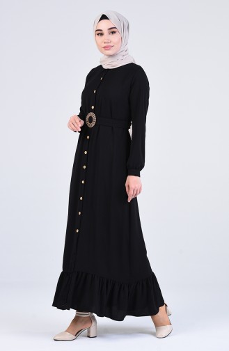 فستان أسود 9057-06