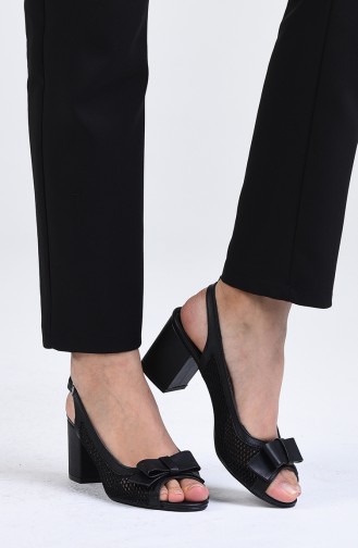 Chaussures a Talons Noir 9050-03