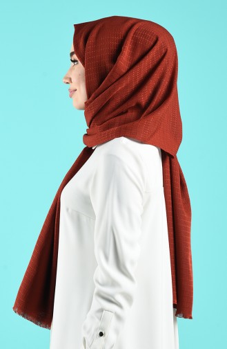 Dark Brick Red Shawl 901633-07