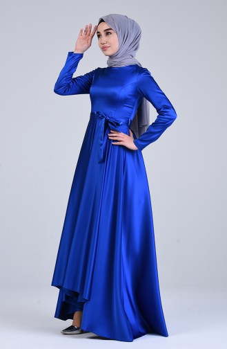Habillé Hijab Blue roi 1016-02
