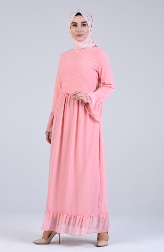 Robe Hijab Poudre 7620-01