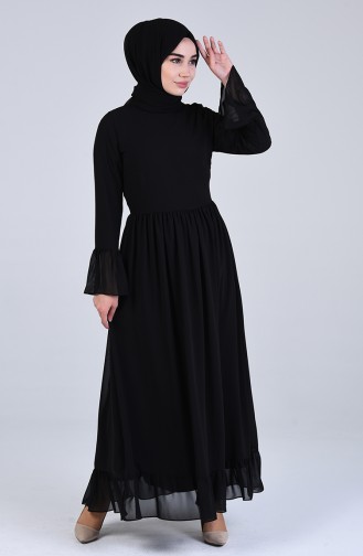 فستان أسود 7620-04