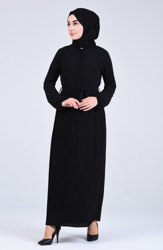 Robe Hijab Noir 7624-01