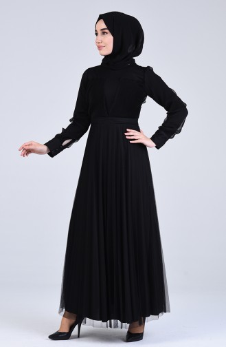 Robe Hijab Noir 7676-05