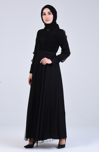Robe Hijab Noir 7676-05
