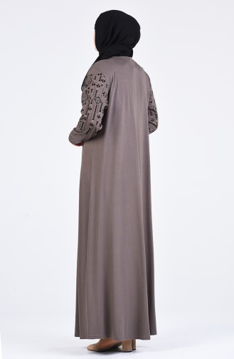 Robe Hijab Vison Foncé 4896-02
