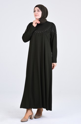 Robe Hijab Khaki 4900-01