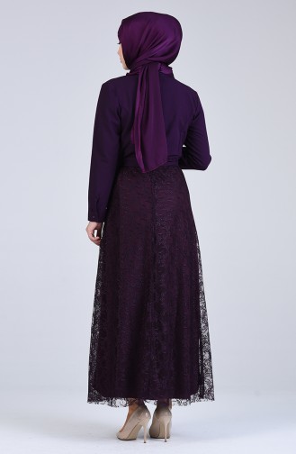 Purple İslamitische Jurk 3041-01