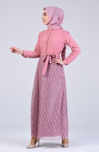 Robe Hijab Poudre 3041-03