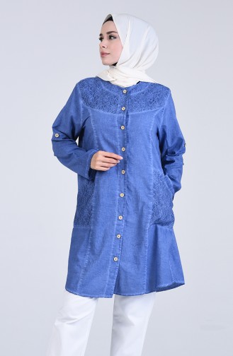 Light Navy Blue Tunics 2828-08