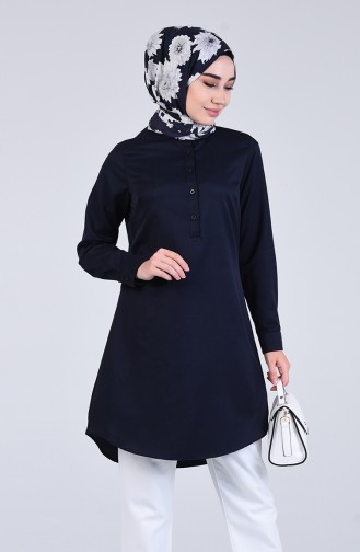 Navy Blue Tuniek 2509-03