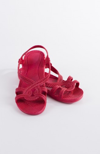 Red Summer Sandals 02-06