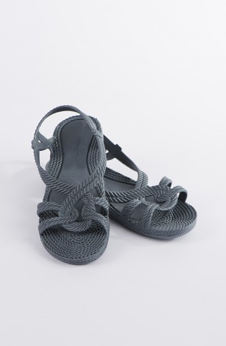 Gray Summer Sandals 02-08