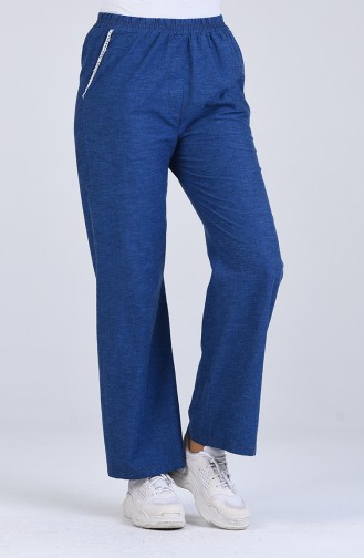 Pantalon Bleu Marine 1503-01