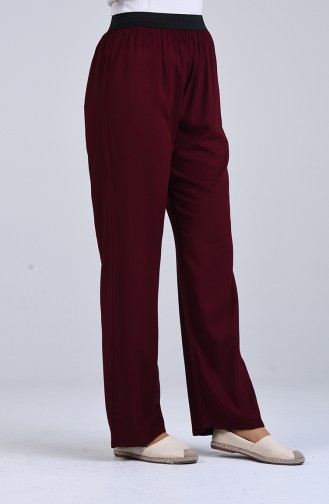 Pantalon Bordeaux Foncé 6434-07