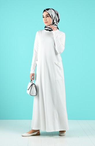 فستان أبيض 0321-01