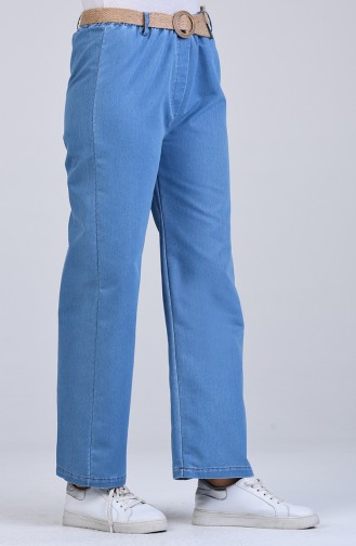 Pantalon Bleu Jean 1504-01