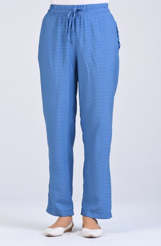 Pantalon Bleu 0161-07