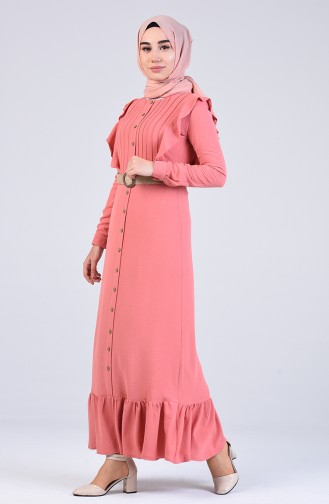 Robe Hijab Poudre 5017-06