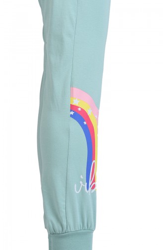 Kız Pijama Takım 14001 Somon