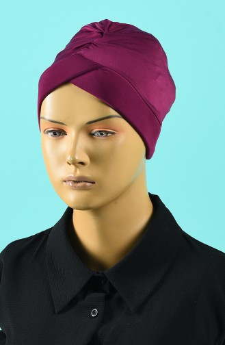 Dark Fuchsia Swim Cap 1014-07