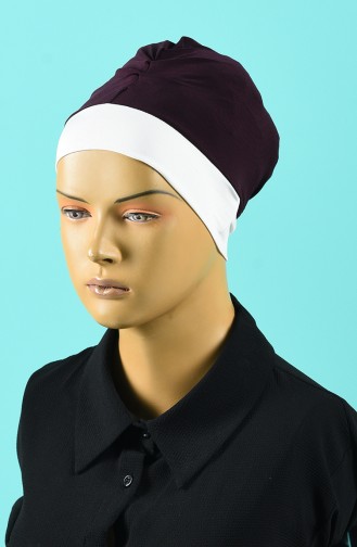 Plum Swimming Cap 1015-01