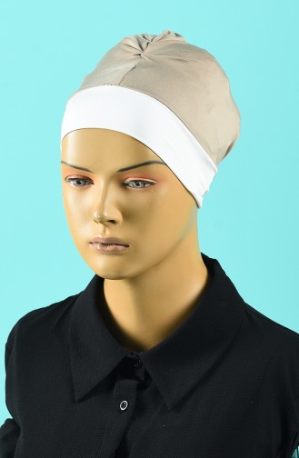 Dark Beige Swimming Cap 1015-03