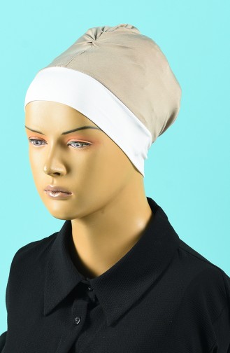 Dark Beige Swimming Cap 1015-03