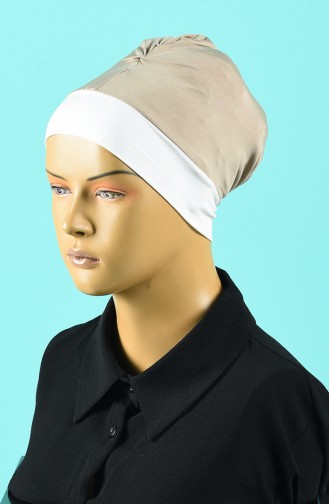 Dark Beige Swimming Cap 1015-03