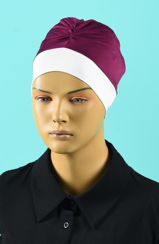 Dark Fuchsia Swim Cap 1015-05