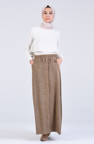 Brown Skirt 9009-01