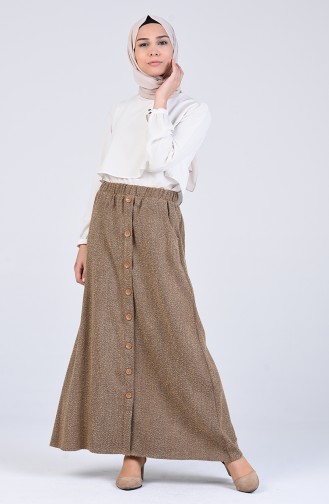 Brown Skirt 9009-01