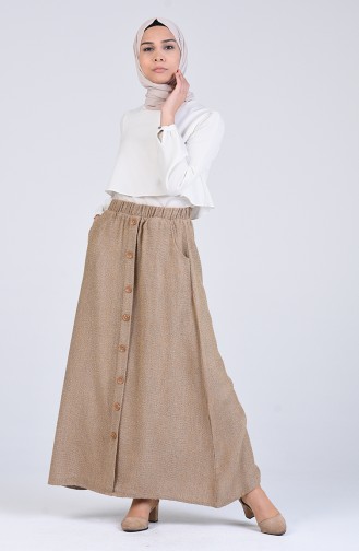 Milk Coffee Skirt 9009-02