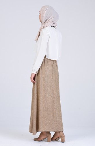 Milk Coffee Skirt 9009-02