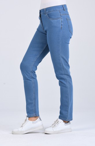 Jeansblau Hose 0662-01