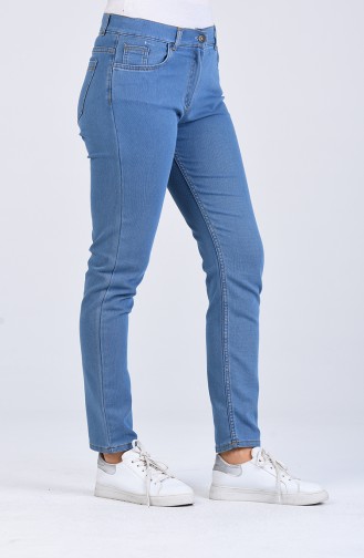 Pantalon Bleu Jean 0662-01