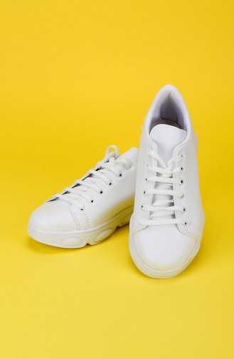 Bayan Spor Ayakkabı MDR11-02 Beyaz