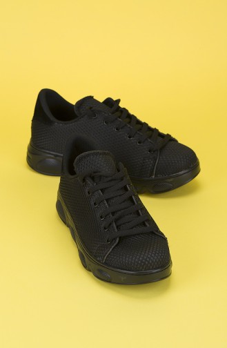 Black Sport Shoes 12-02