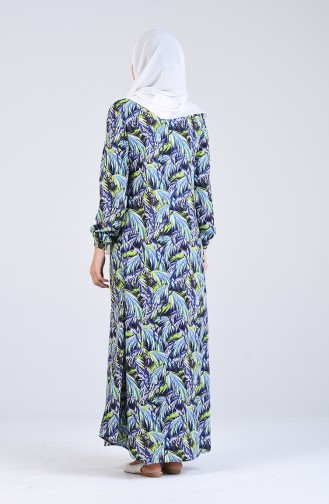 فستان أخضر حشيشي 6089A-01