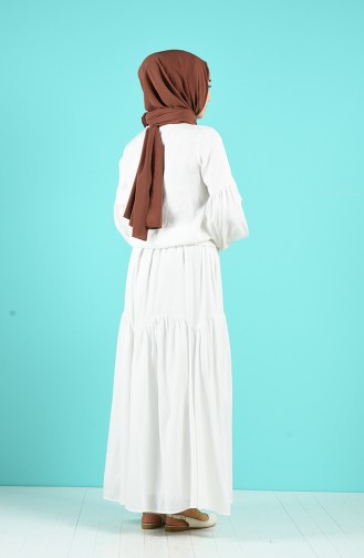 Blouse Blanc 8068-01